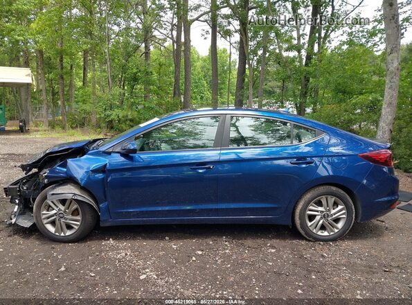 5NPD84LF2KH441846 2019 HYUNDAI ELANTRA Dark Blue 360 interior view
