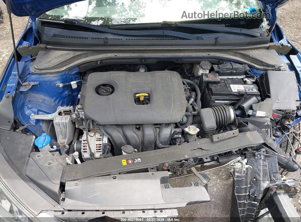5NPD84LF2KH441846 2019 HYUNDAI ELANTRA Dark Blue Rear view