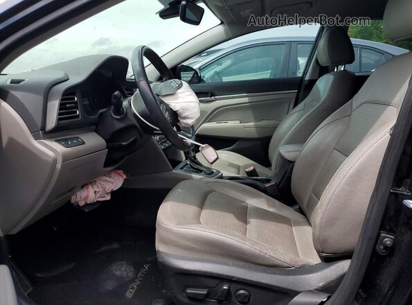 5NPD84LF2KH446688 2019 HYUNDAI ELANTRA Black 