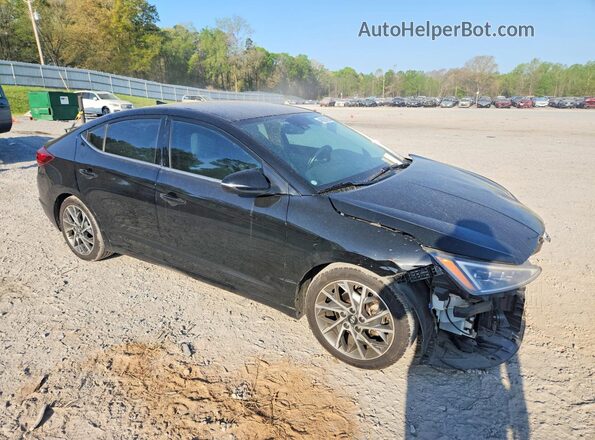 5NPD84LF2KH446688 2019 HYUNDAI ELANTRA Black 