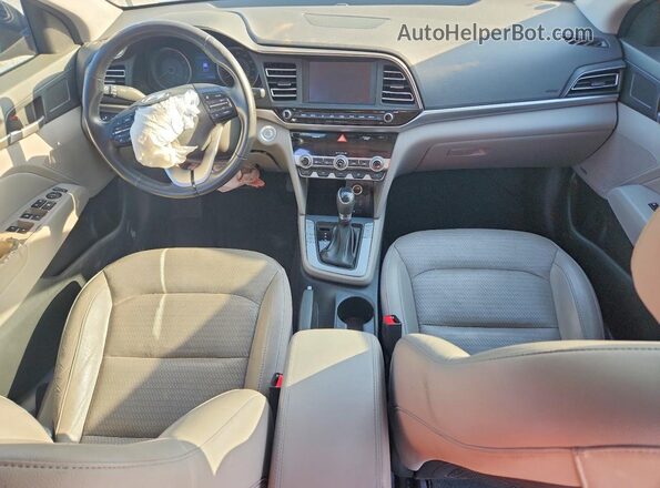 5NPD84LF2KH446688 2019 HYUNDAI ELANTRA Black 
