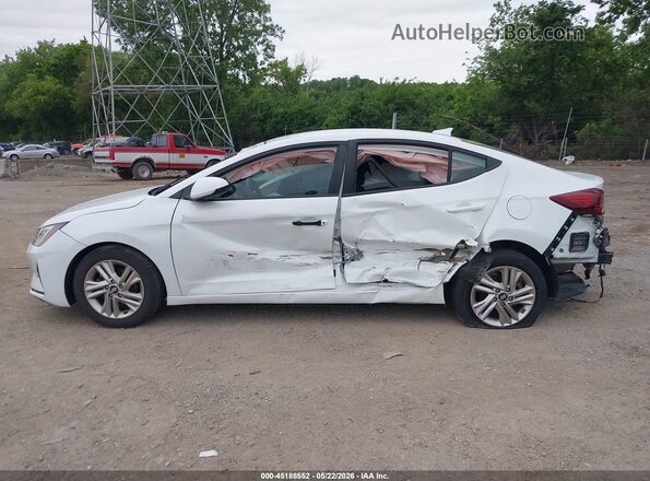 5NPD84LF2KH455925 2019 HYUNDAI ELANTRA White 