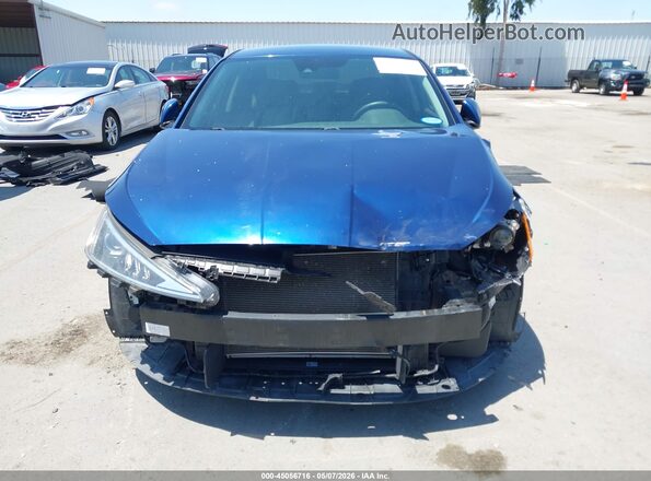 5NPD84LF2KH463510 2019 HYUNDAI ELANTRA Blue Դիմացի տեսք
