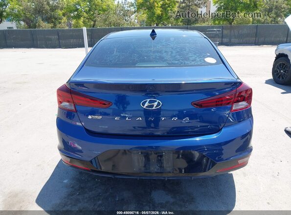 5NPD84LF2KH463510 2019 HYUNDAI ELANTRA Blue 