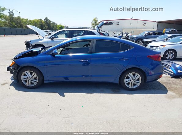 5NPD84LF2KH463510 2019 HYUNDAI ELANTRA Blue 
