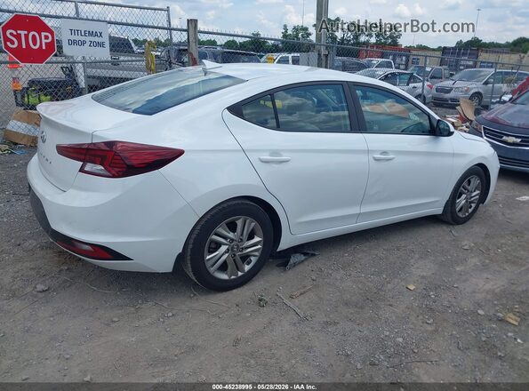 5NPD84LF2KH478766 2019 HYUNDAI ELANTRA White 