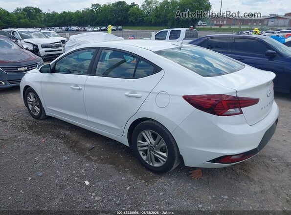 5NPD84LF2KH478766 2019 HYUNDAI ELANTRA White 
