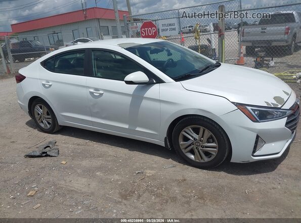 5NPD84LF2KH478766 2019 HYUNDAI ELANTRA White 