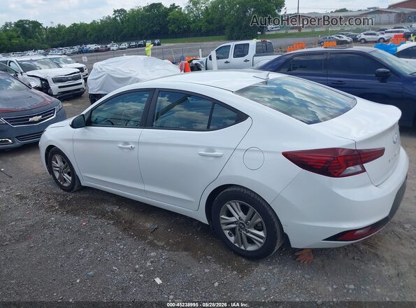 5NPD84LF2KH478766 2019 HYUNDAI ELANTRA White 