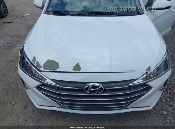 5NPD84LF2KH478766 2019 HYUNDAI ELANTRA White 
