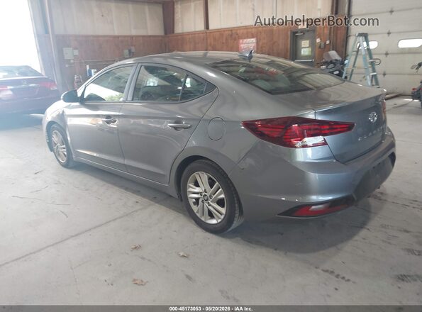 5NPD84LF2KH486852 2019 HYUNDAI ELANTRA Gray Задня ліва чверть