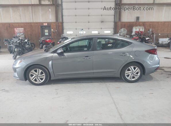5NPD84LF2KH486852 2019 HYUNDAI ELANTRA Gray Панорамний вид салону 360°