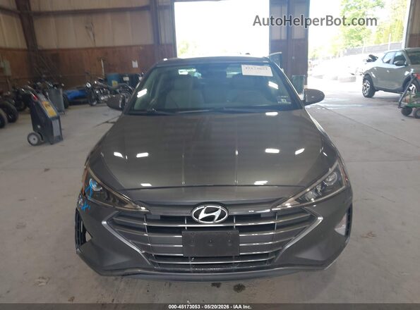 5NPD84LF2KH486852 2019 HYUNDAI ELANTRA Gray Вид щитка приладів