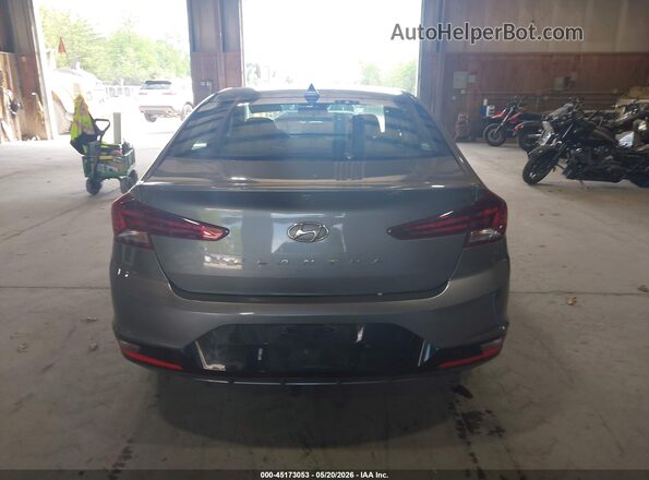5NPD84LF2KH486852 2019 HYUNDAI ELANTRA Gray 