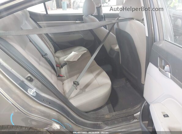 5NPD84LF2KH486852 2019 HYUNDAI ELANTRA Gray Вид наклейки з VIN-кодом