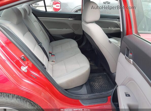 5NPD84LF2LH579579 2020 HYUNDAI ELANTRA Red Вид наклейки з VIN-кодом