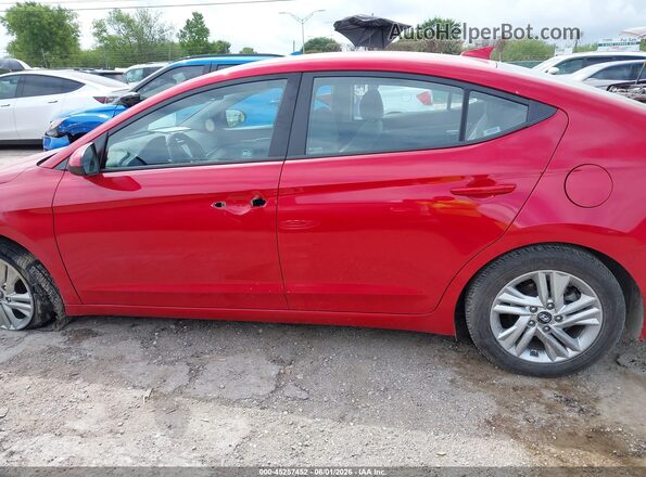 5NPD84LF2LH579579 2020 HYUNDAI ELANTRA Red 