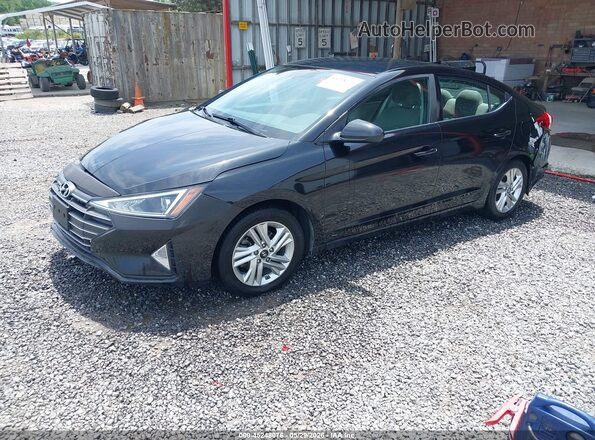 5NPD84LF2LH581266 2020 HYUNDAI ELANTRA Black Vista tres cuartos delantera izquierda