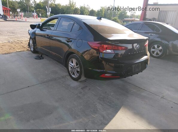 5NPD84LF2LH596527 2020 HYUNDAI ELANTRA Black უკანა მარცხენა