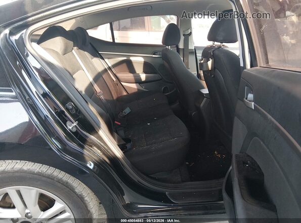5NPD84LF2LH596527 2020 HYUNDAI ELANTRA Black VIN კოდის სტიკერის ხედი