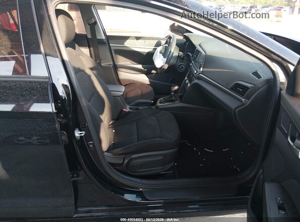 5NPD84LF2LH596527 2020 HYUNDAI ELANTRA Black წინა სალონის ხედი