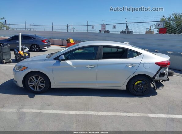 5NPD84LF3HH006018 2017 HYUNDAI ELANTRA Silver 