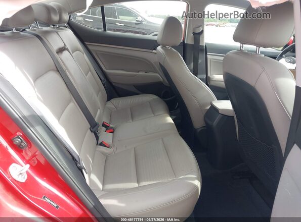 5NPD84LF3HH016161 2017 HYUNDAI ELANTRA Red VIN կոդի պիտակի տեսք
