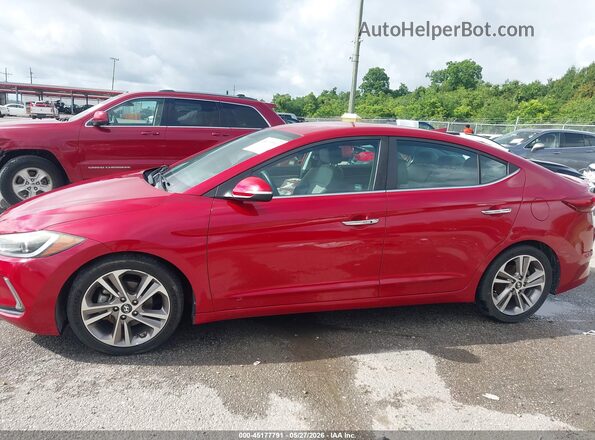 5NPD84LF3HH016161 2017 HYUNDAI ELANTRA Red Սալոնի 360 աստիճան տեսք