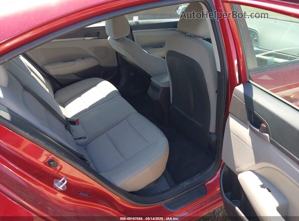 5NPD84LF3HH041531 2017 HYUNDAI ELANTRA Red Widok naklejki z numerem VIN