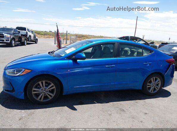 5NPD84LF3HH061794 2017 HYUNDAI ELANTRA Blue Vista interior de 360 grados