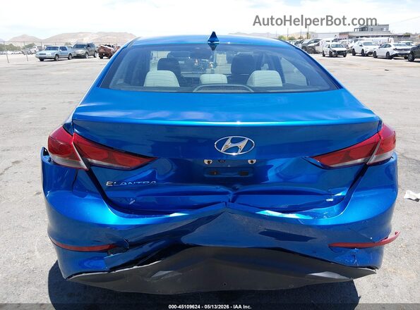 5NPD84LF3HH061794 2017 HYUNDAI ELANTRA Blue 