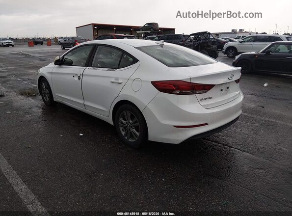 5NPD84LF3HH150216 2017 HYUNDAI ELANTRA White Trasero izquierdo
