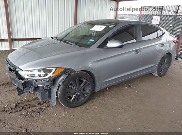 5NPD84LF3HH162219 2017 HYUNDAI ELANTRA Gray 