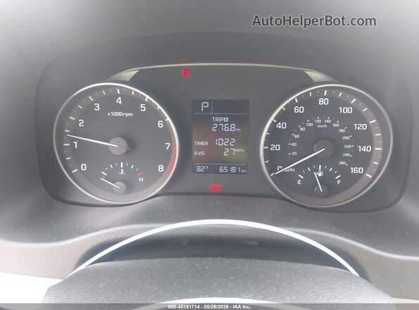 5NPD84LF3HH196807 2017 HYUNDAI ELANTRA Red Vista de los asientos traseros