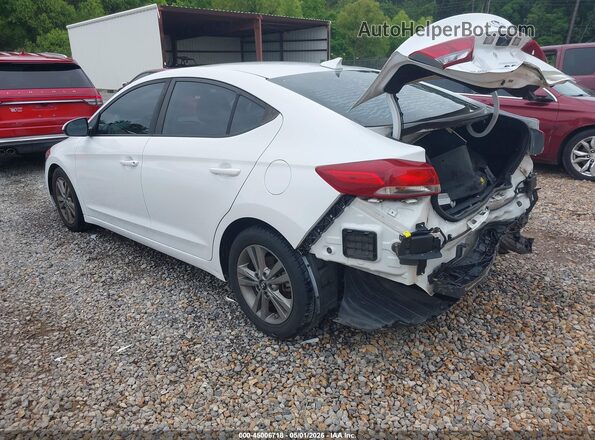 5NPD84LF3JH226961 2018 HYUNDAI ELANTRA White Rear left
