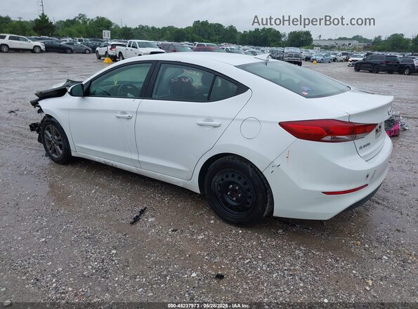 5NPD84LF3JH261550 2018 HYUNDAI ELANTRA White Trasero izquierdo