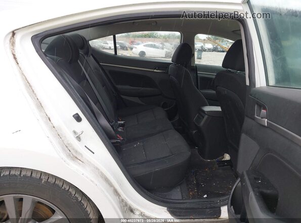 5NPD84LF3JH261550 2018 HYUNDAI ELANTRA White Vista de la etiqueta del VIN