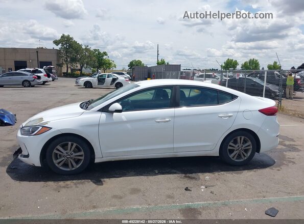 5NPD84LF3JH310374 2018 HYUNDAI ELANTRA Белый Панорамный вид салона 360°