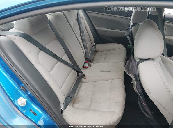 5NPD84LF3JH312965 2018 HYUNDAI ELANTRA Blue VIN sticker view