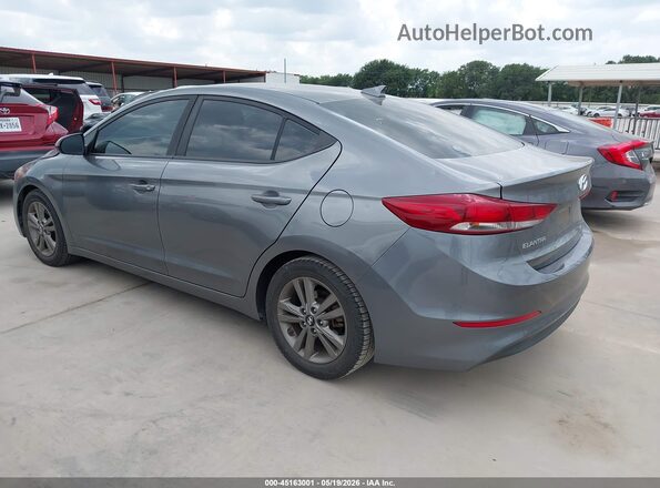 5NPD84LF3JH325280 2018 HYUNDAI ELANTRA Gray 
