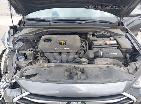 5NPD84LF3JH325280 2018 HYUNDAI ELANTRA Gray 