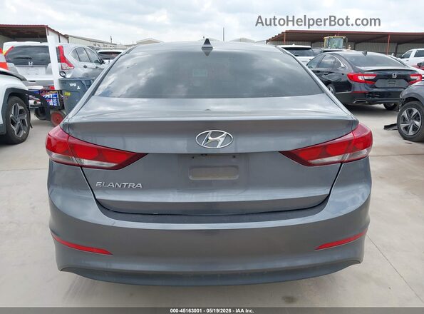 5NPD84LF3JH325280 2018 HYUNDAI ELANTRA Gray 