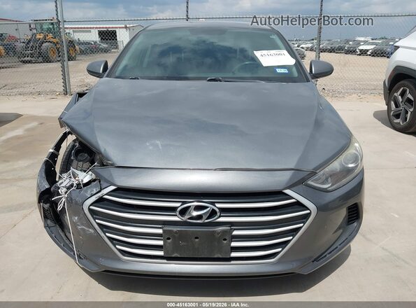 5NPD84LF3JH325280 2018 HYUNDAI ELANTRA Gray 