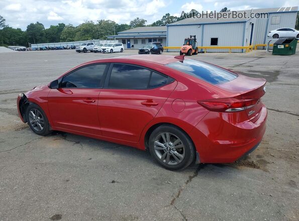 5NPD84LF3JH327949 2018 HYUNDAI ELANTRA Red Задня ліва чверть