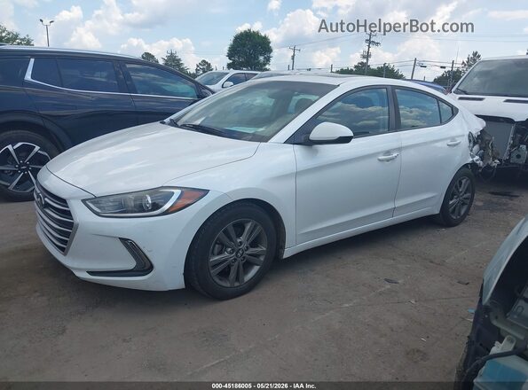 5NPD84LF3JH401483 2018 HYUNDAI ELANTRA White Przód lewy
