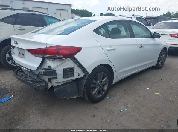 5NPD84LF3JH401483 2018 HYUNDAI ELANTRA White Tył prawy