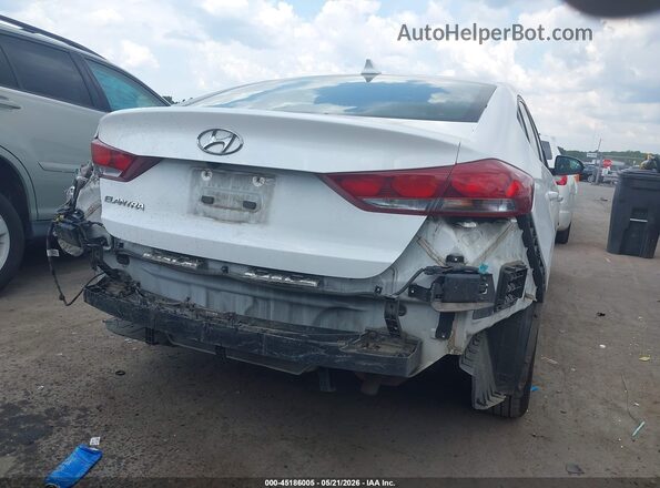 5NPD84LF3JH401483 2018 HYUNDAI ELANTRA White 