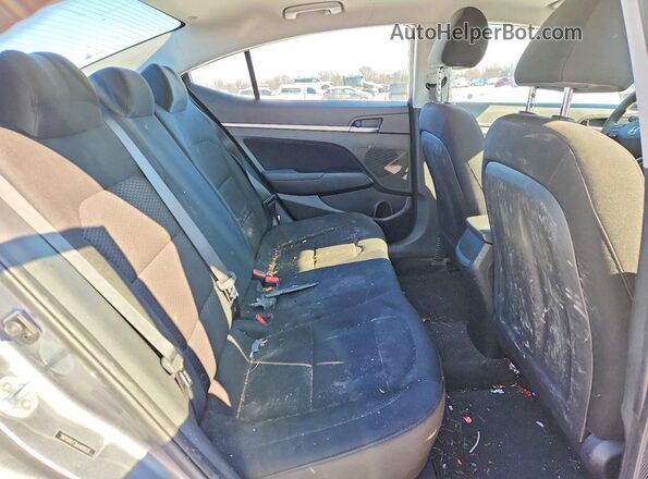 5NPD84LF3KH408032 2019 HYUNDAI ELANTRA Gray 