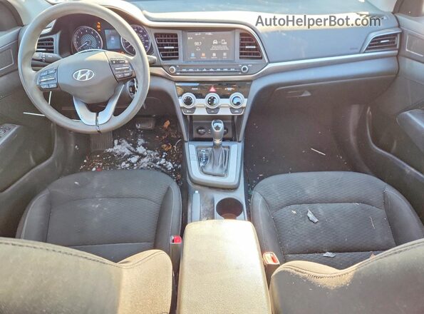 5NPD84LF3KH408032 2019 HYUNDAI ELANTRA Gray 