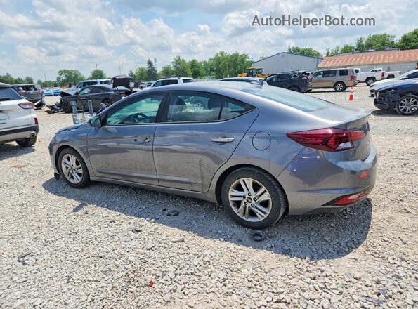 5NPD84LF3KH485564 2019 HYUNDAI ELANTRA Gray 